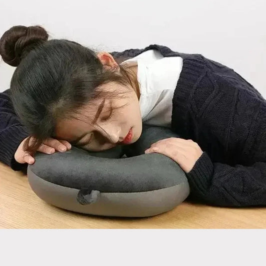 Oreiller de Voyage en Forme de U – Le Confort à Emporter Partout